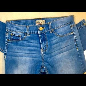 Super Skinny Blue Jeans
